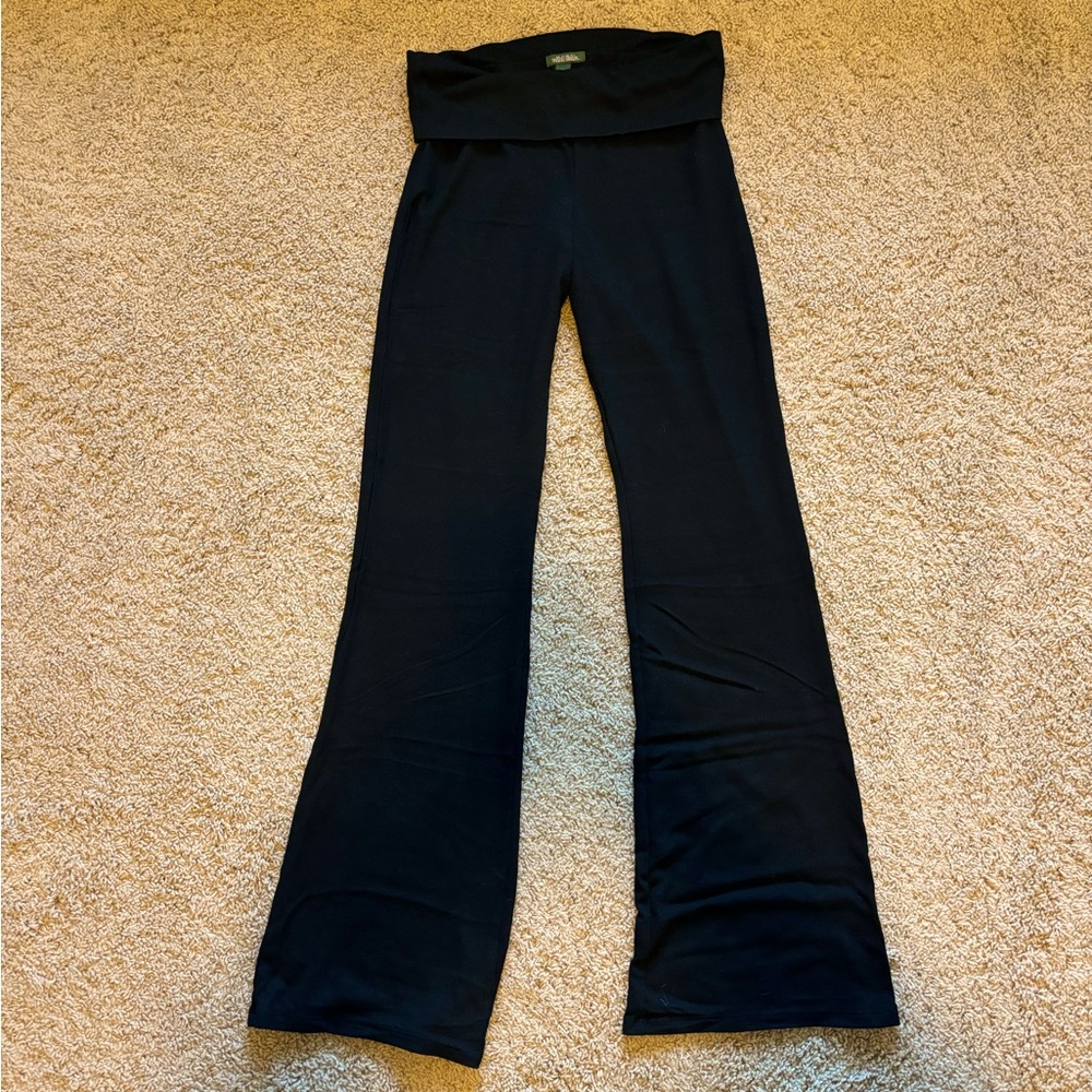 Like New Wild Fable fold-over ribbed flares